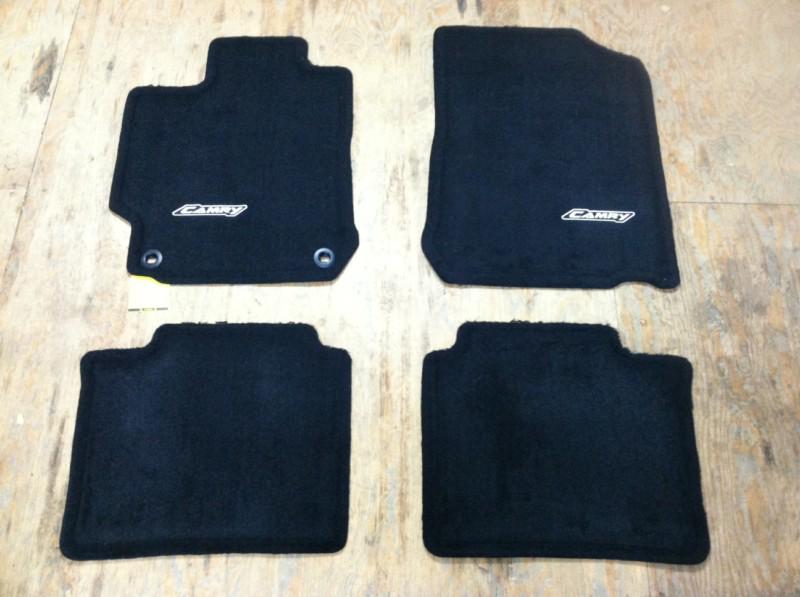 Oem factory carpet floor mats for 2011-2012 toyota camry