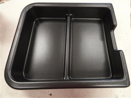 Black plastic storage container 1980505 20 1/2&#034; x 18 1/2&#034; marine boat