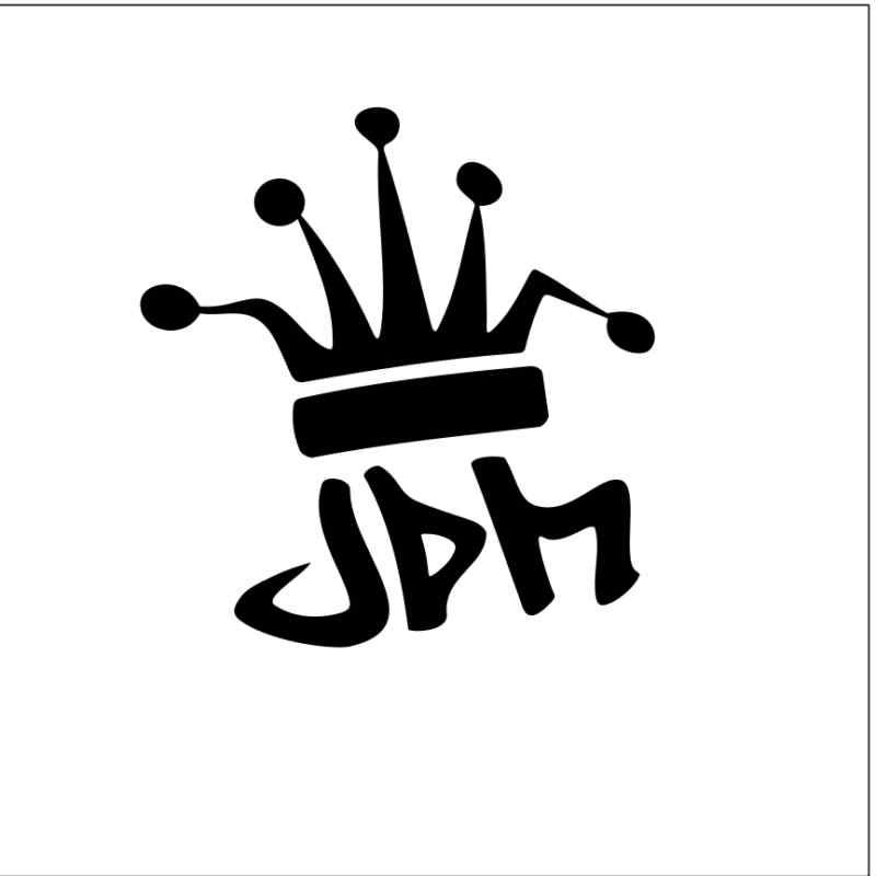 Jdm crown 5" vinyl decal sticker window bumper car drift