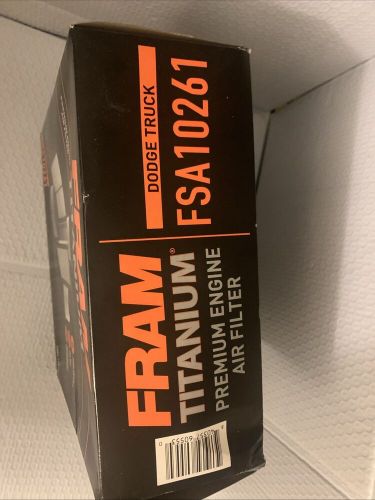 Fram titanium 10261 engine air filter direct replacement dodge 07-24 6.4l v8 &amp;v6