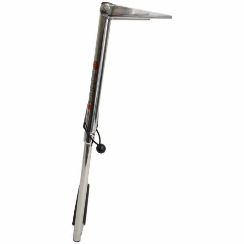 Boat telescoping ladder 38035 | 2 step 23 inch stainless steel