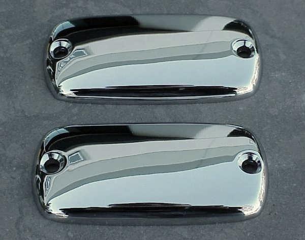 Honda valkyrie goldwing vtx 1800 chrome reservoir caps