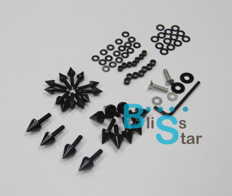 Spike fairing bolts screws mounting kit for suzuki gsxr1000 2003-2004 004