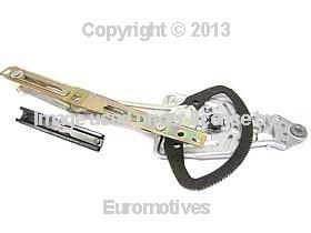 Mercedes w124 300 320 window regulator + rivets right genuine oem