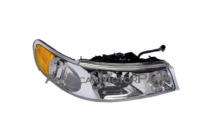 Right passenger side replacement headlight 98-02 lincoln town car - xw1z13008aa