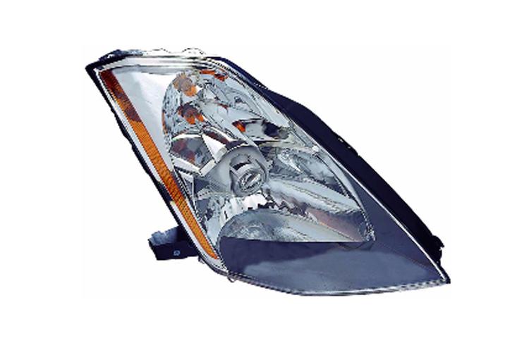 Right passenger side replacement headlight halogen 03-06 nissan 350z -26010cd026