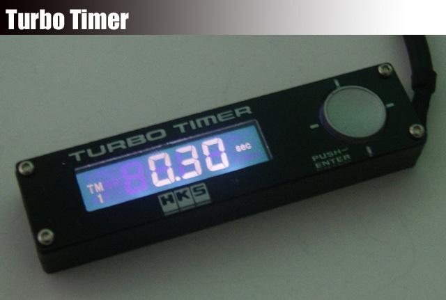 Universal car black hks turbo timer control type 0 jdm white led digital display