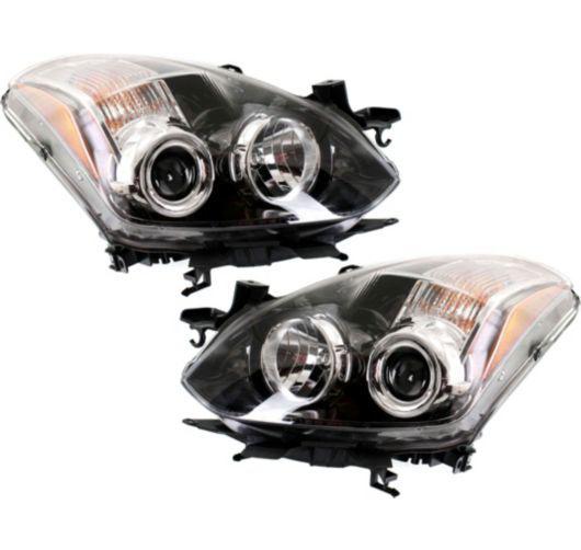 New headlamps headlights set of 2 pair halogen coupe autokit 10-12 nissan altima