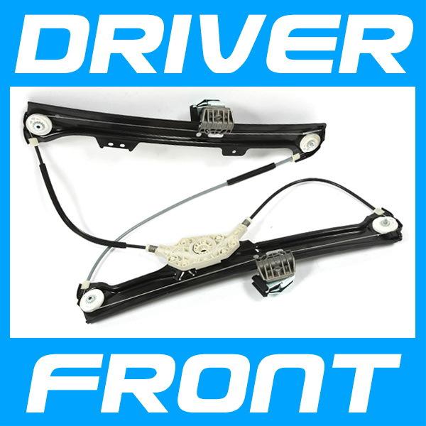 Window regulator power w/o motor front left 04-09 bmw e60 530i 540i l/h new