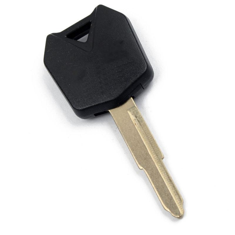 New black blank uncut key for kawasaki z1000 z750 z750s ninja zx10r zx6r zx12r