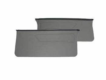 87 88 89 mustang door panels smoke gray w/ black top