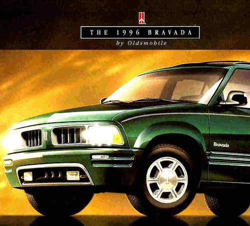 1996 olds bravada brochure-oldsmobile bravada awd