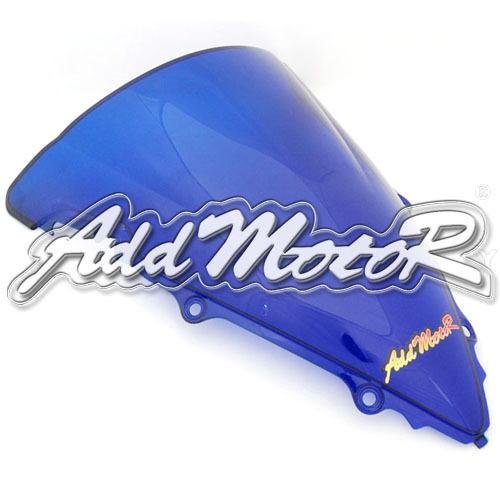 Motorcycle windscreen blue windshield fit yzf r6 03-06 ws3073