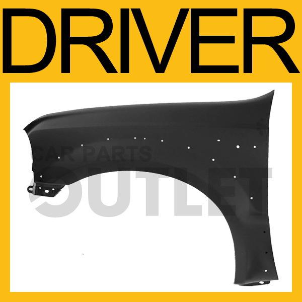 2005-2007 ford f-super duty f450 driver front fender new fo1241236 primered left