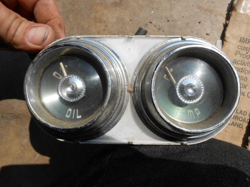 1956 56 dodge coronet royal oil / temp temperature gauge gauges 1955 55