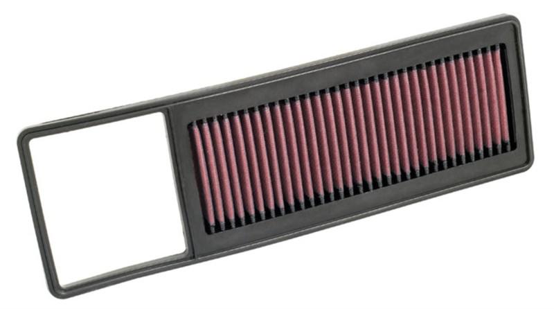 K&n filters 33-2917 - air filter; panel; h-7/8 in.; l-13 3/16 in.; w-4.25 in.