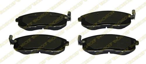 Monroe fx815 brake pad or shoe, front-monroe prosolution semi-metallic brake pad