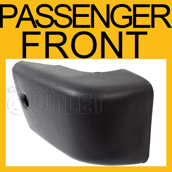 1984-1989 4runner front bumper outer extension to1005116 new texture black right