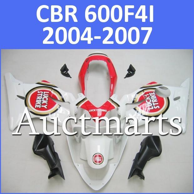 Fit honda 04 05 06 07 cbr600f4i cbr 600f f4i 2004 2005 2006 2007 fairing g25 d10