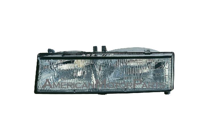 Depo driver & passenger replacement headlight 88-91 pontiac grand am