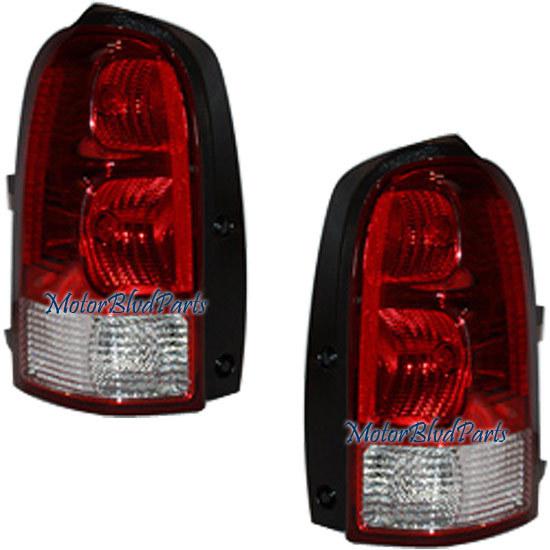 05-09 chevy uplander tail lamps lights left + right pair