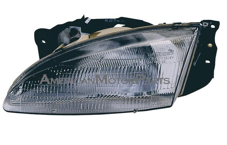 Eagleeye driver & passenger side replacement headlight 96-98 fit hyundai elantra