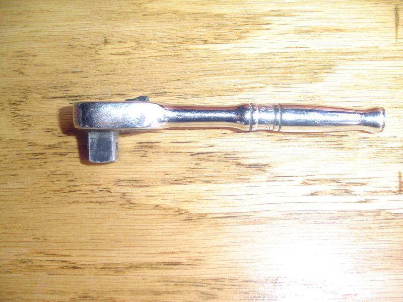 Snap-on 3/8 drive small ratchet --pat.fm70--used--no reserve! 