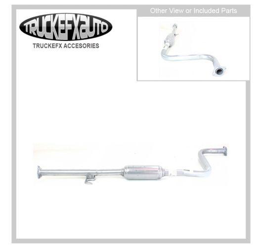 New muffler natural 58 in. round honda accord 97 96 95 1997 1996 1995