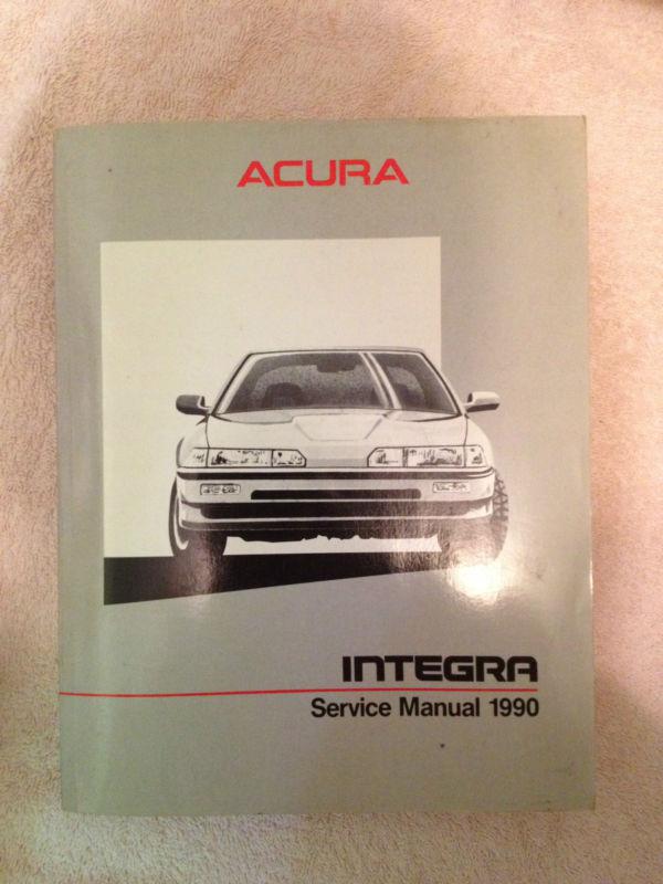 1990 acura integra service repair shop manual factory book