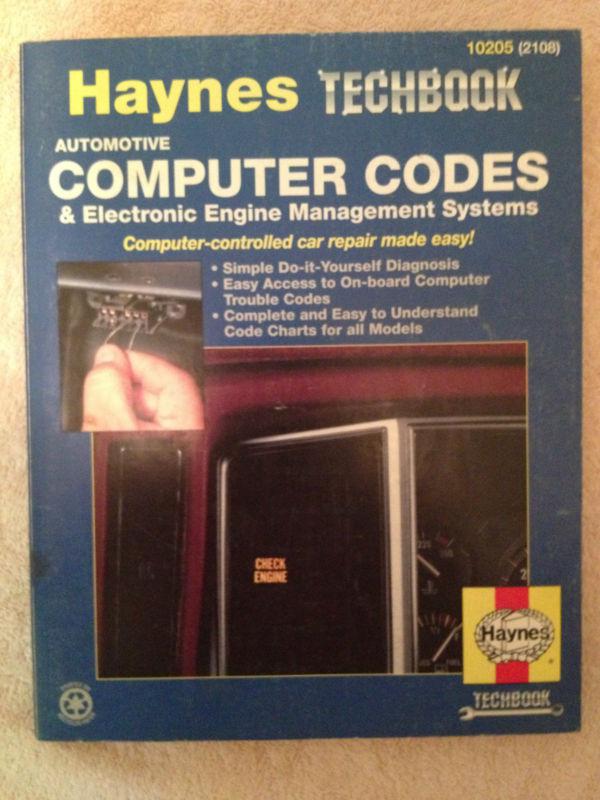  haynes techbook automotive computer codes