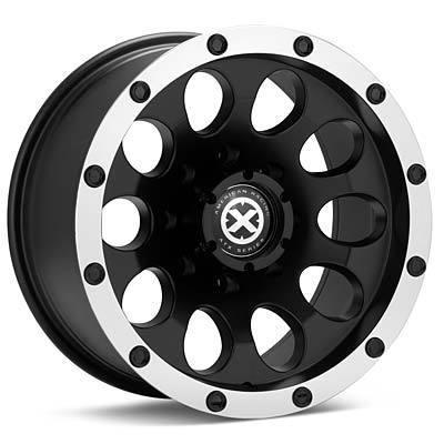 17 inch chevy silverado 2500 hd truck 17x8 black atx rims wheels 8 lug