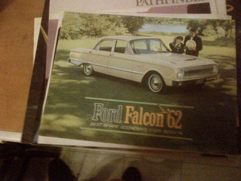 1962 ford falcon     brochure        -