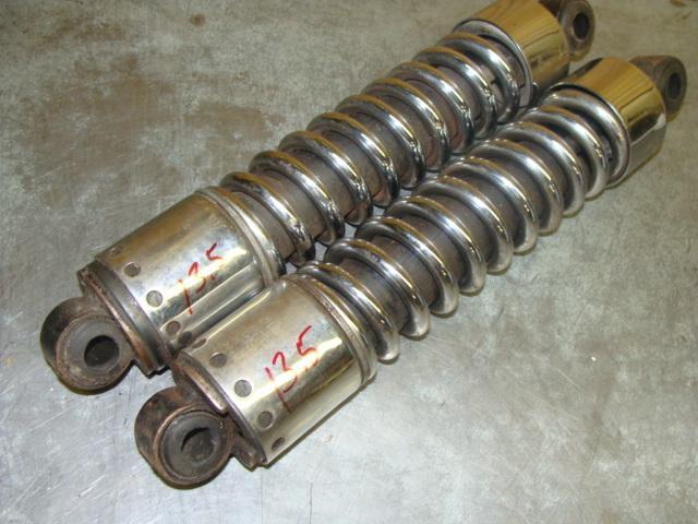 ~ harley sportster ironhead 1000 13.5" rear shocks shovelhead super glide