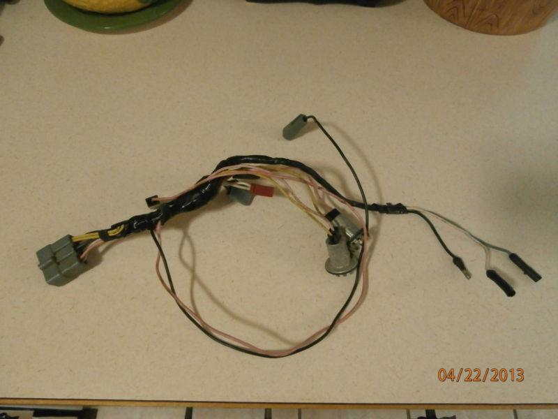 Mopar 1966 dodge charger console wire harness