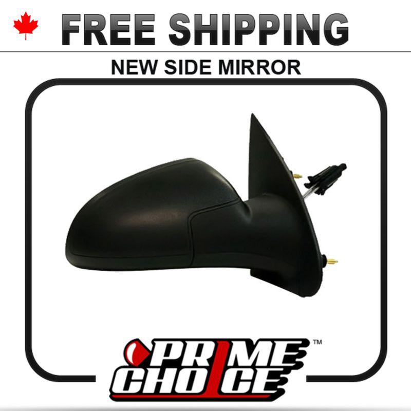 New manual passengers side door mirror