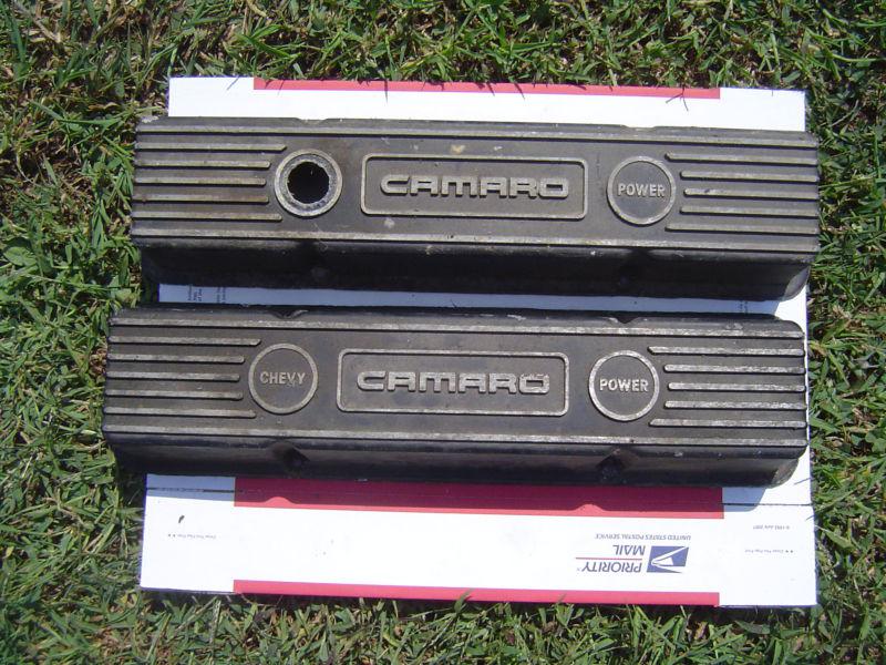 Camaro chevy power aluminum valve covers