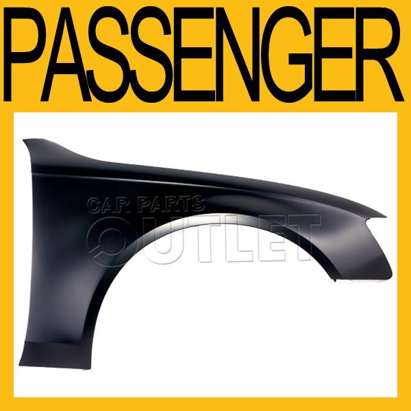 2009-2011 audi a4 front fender primed steel 4/5dr quattro wo lamp 10-11 s4 right