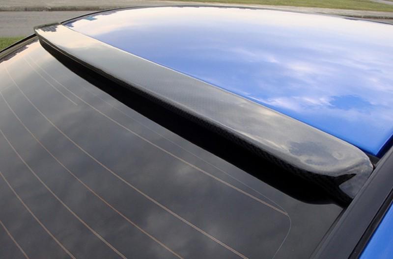 02-07 jdm black frp rear window spoiler subaru impreza wrx sti gda gdb 