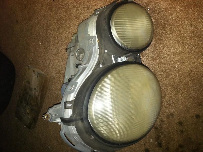 1996-2002 mercedes benz e300 e320 e430 w210 oem complete left headlight