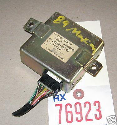 Nissan 89-92 maxima anti-theft lock control module 1989 1990 1991 1992