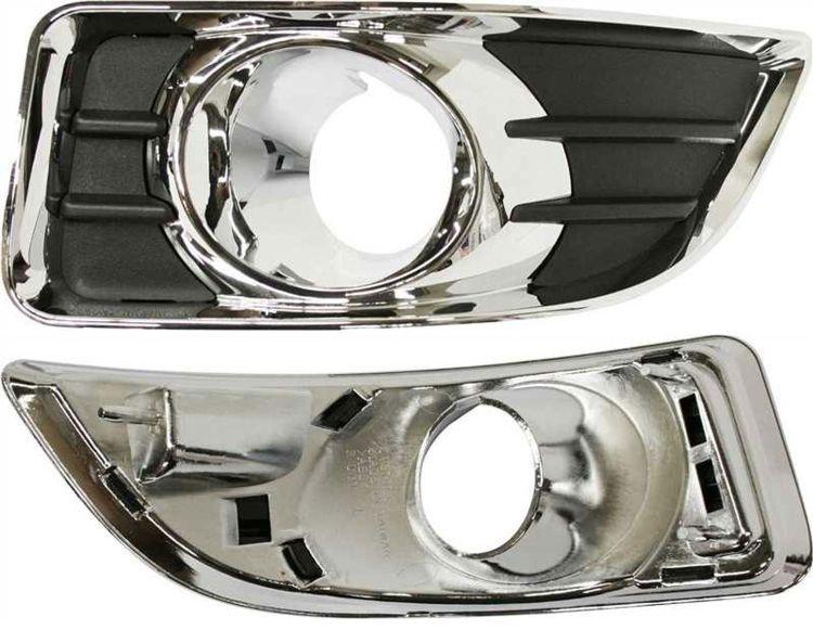 Fog light lamp trim bezel surround driver's left side