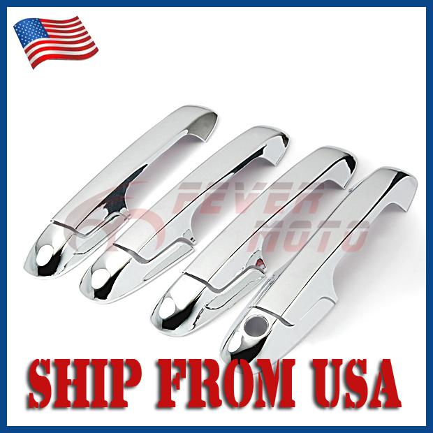 Us for 03-07 honda accord sedan triple chrome side door handle covers trim bezel