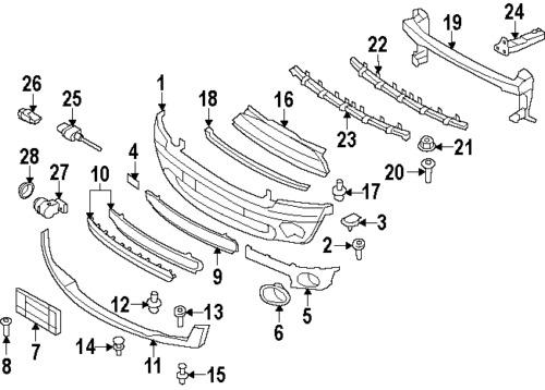 Mini 51112753998 genuine oem factory original lower cover