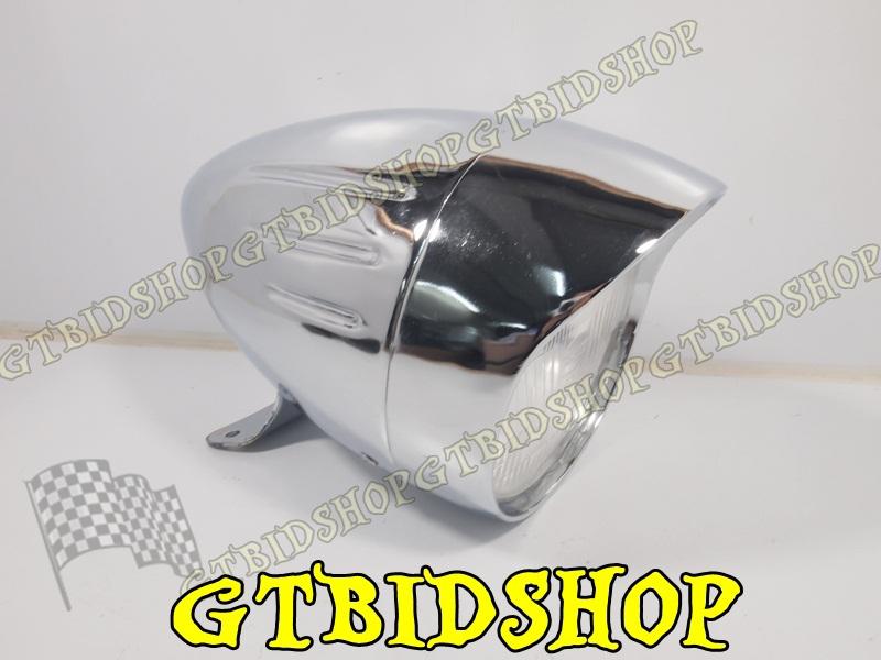 Headlight for chopper cruising motorcycle yamaha v-star vstar 650 1100 1300 #7d