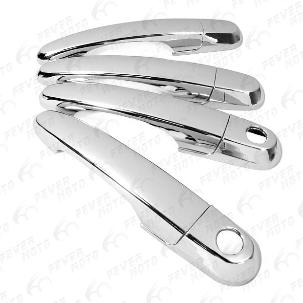 Fm triple chrome door handle cover kit for 05 2006-2009 hyundai tucson 8pcs