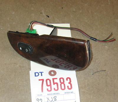 Jaguar 99 xj8 window switch panel right front 1999