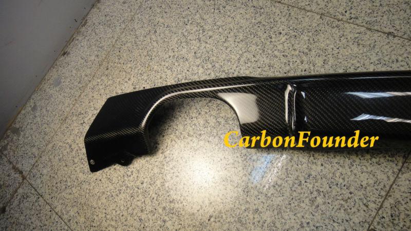 For bmw f30 m-tech m-sport model rear bumper carbon fiber diffuser quad pipes