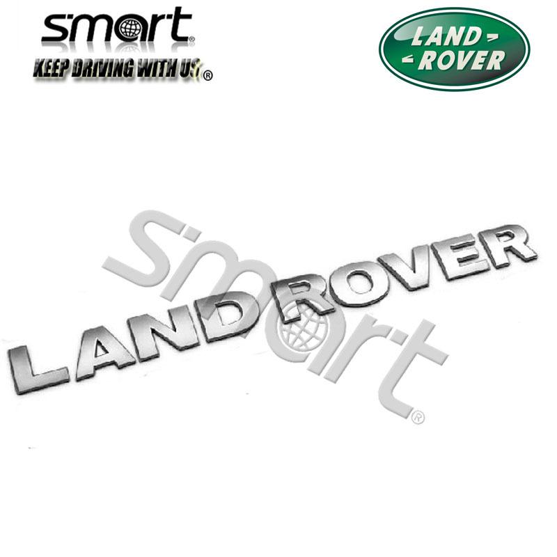 Genuine land range rover sport matt silver "landrover"  emblem front grille hood