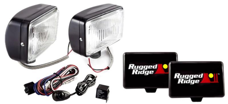 Rugged ridge 15207.55 off road light kit