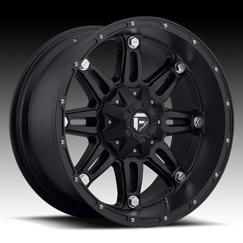 17" wheels rims fuel offroad hostage fltblk w/ 295-70-17 nitto terra grappler at